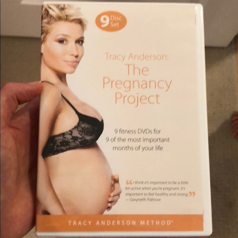 Maternity Tracy Anderson Pregnancy Project DVDs